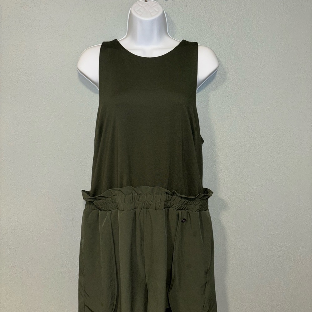 CALIA by Carrie Underwood Olive Jumpsuit